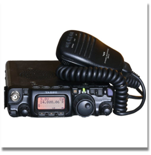 YAESU FT-817D RADIO


The world’s first self-contained, battery-powered, Multi-mode Portable Transceiver covering the HF, VHF, and UHF bands! Despite its incredibly small size (5.3" x 1.5" x 6.5"), the FT-817 delivers big performance! Its next-generagion PA puts out five watts on all HF bands, plus the 50 MHz, 144 MHz, and 430 MHz bands, on all popular operating modes: USB/LSB/CW/AM/FM/Packet/PSK-31/RTTY. Now the 817 legacy is even better with the introduction of the FT-817ND, which includes coverage of the U.S. 60-meter (5 MHz) band, and it also includes a 1400 mAh NiMH Battery pack (FNB-85) and NC-72B Charger